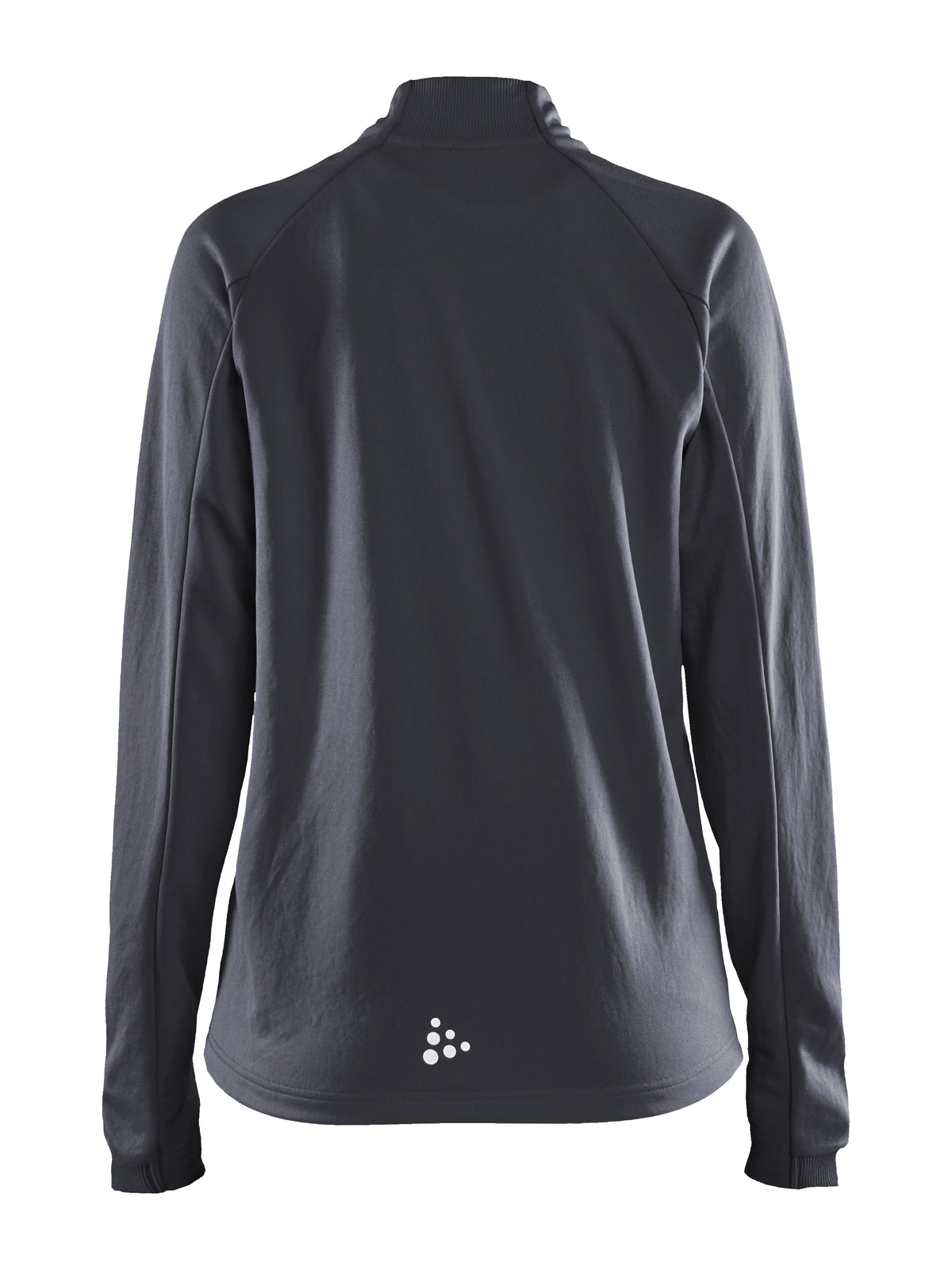 Craft Evolve Full Zip Damen in Dunkelgrau, Rückansicht