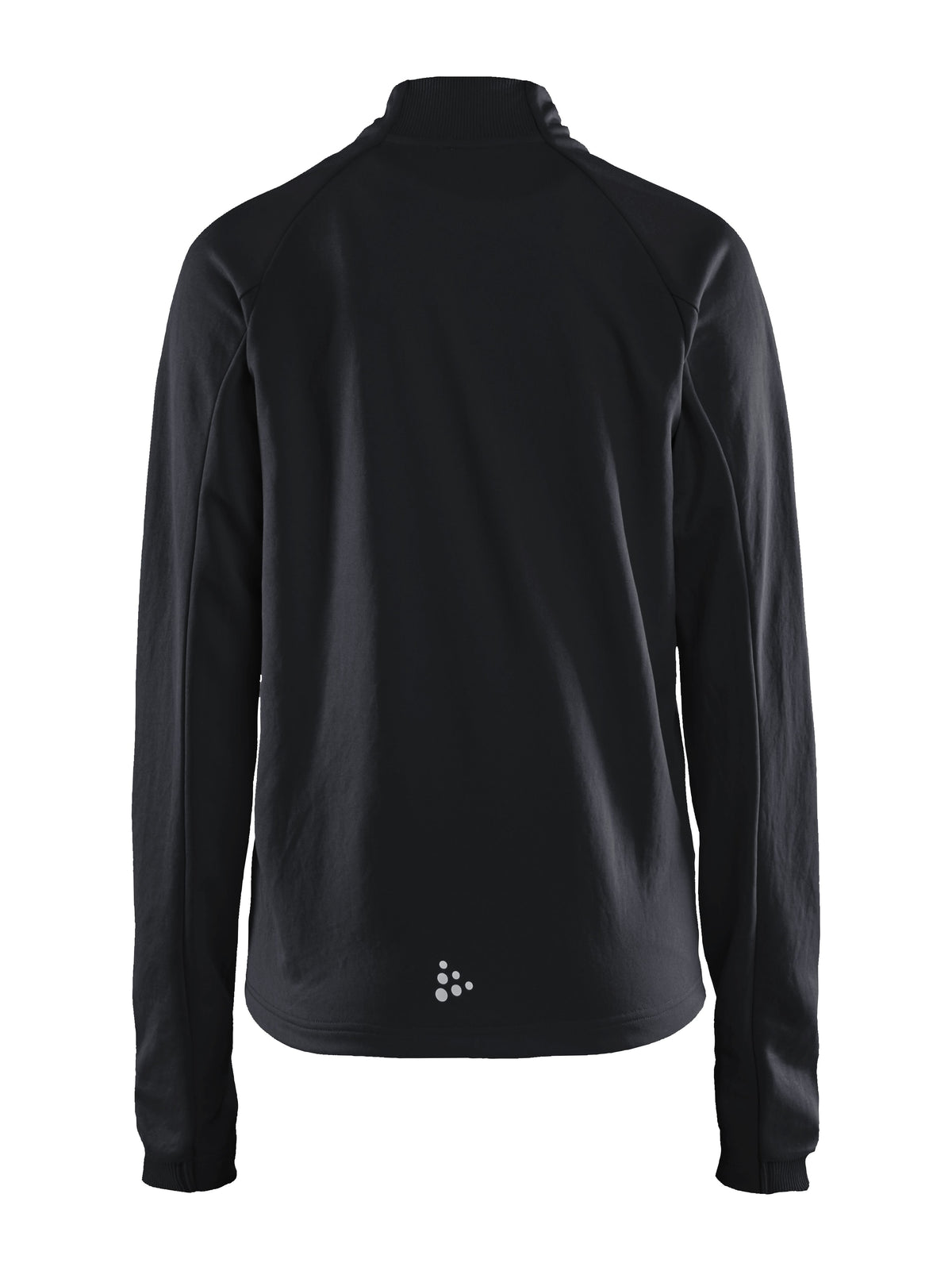 Craft Evolve Full Zip Junior in Schwarz, Rückansicht