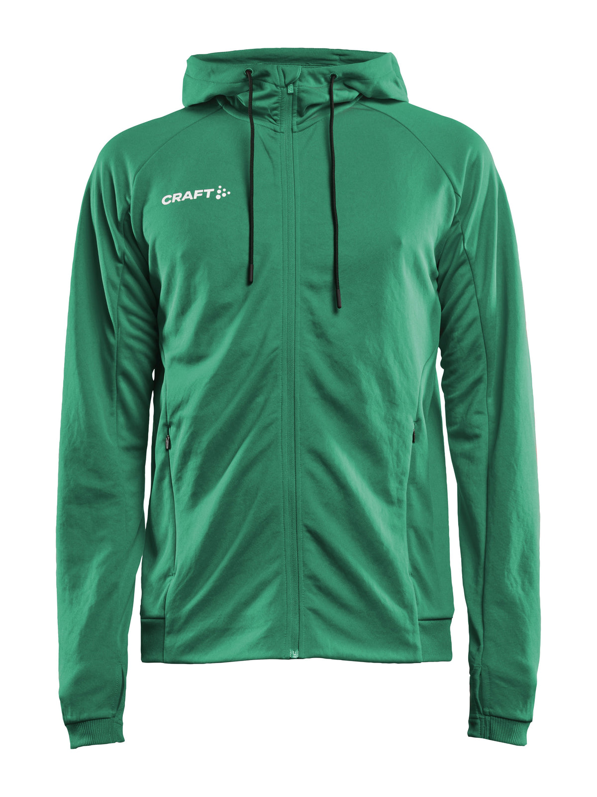 Craft Evolve Hood Jacket Herren in Grün, Vorderansicht