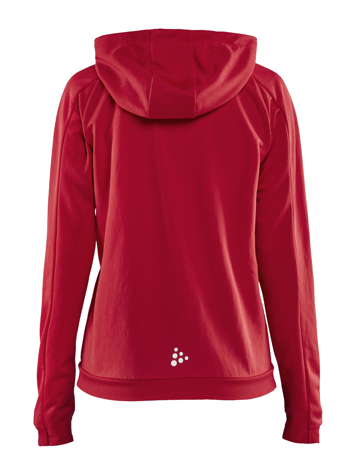Craft Evolve Hood Jacket Damen in Rot, Rückansicht