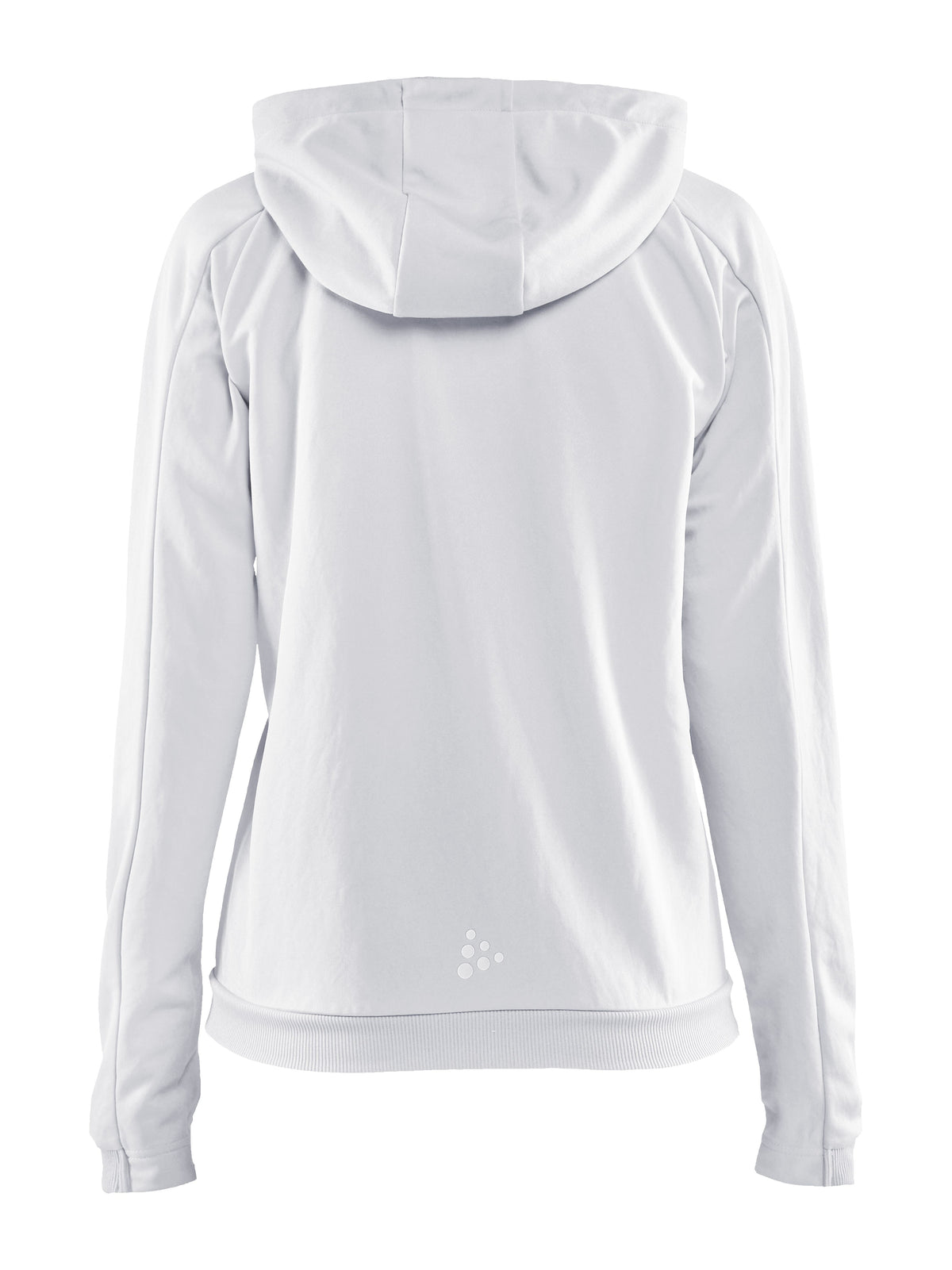 Craft Evolve Hood Jacket Damen in Weiss, Rückansicht