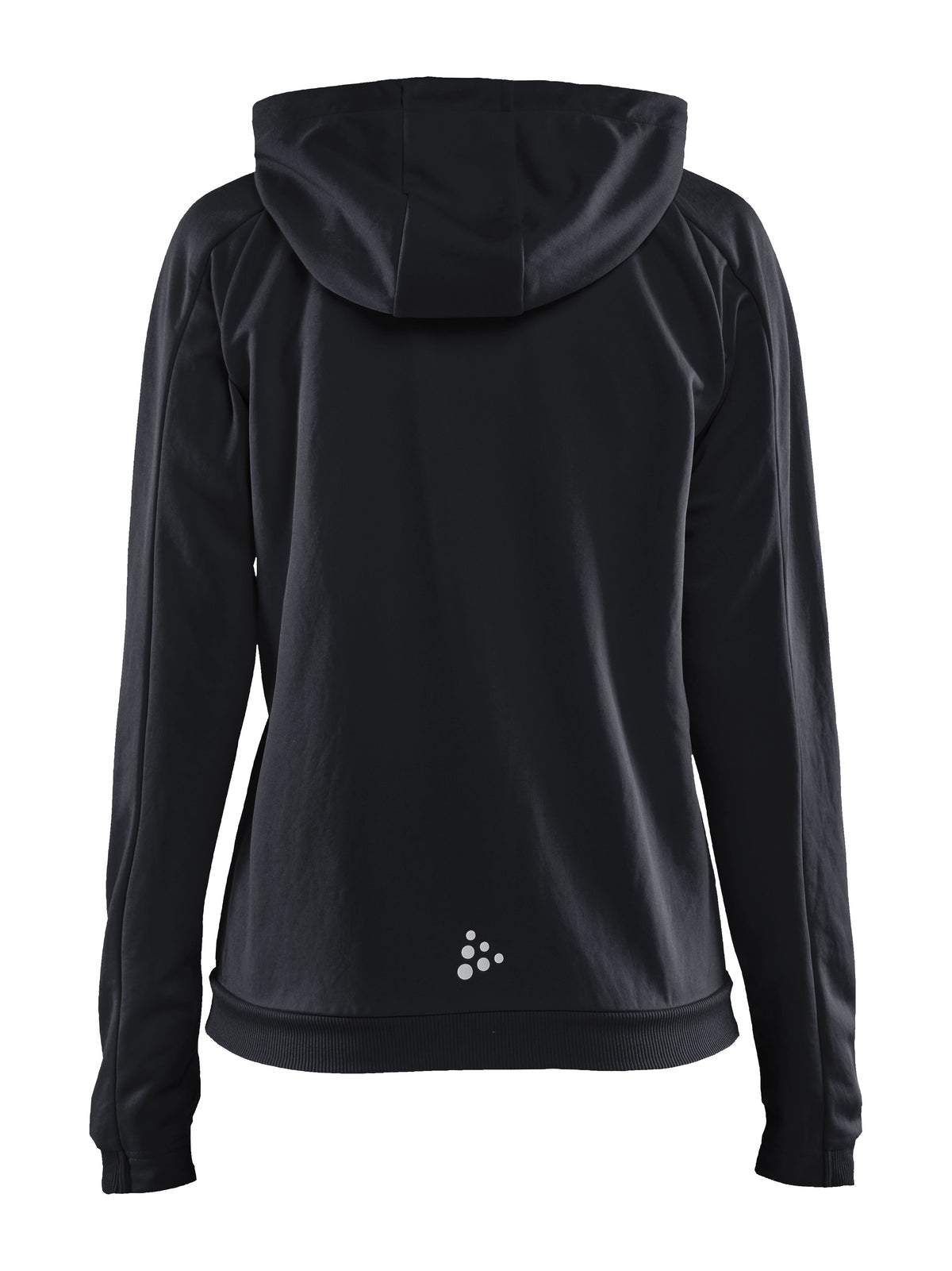 Craft Evolve Hood Jacket Damen in Schwarz, Rückansicht