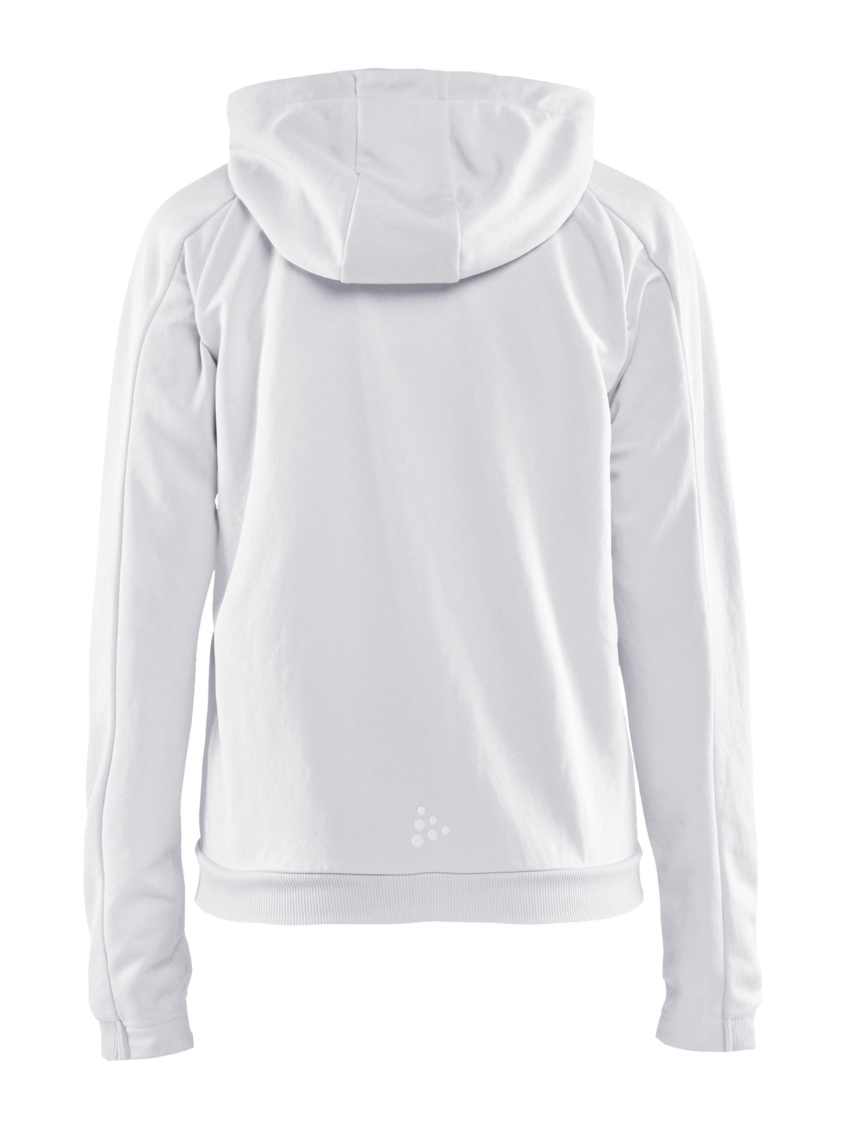 Craft Evolve Hood Jacket Junior in Weiss, Rückansicht