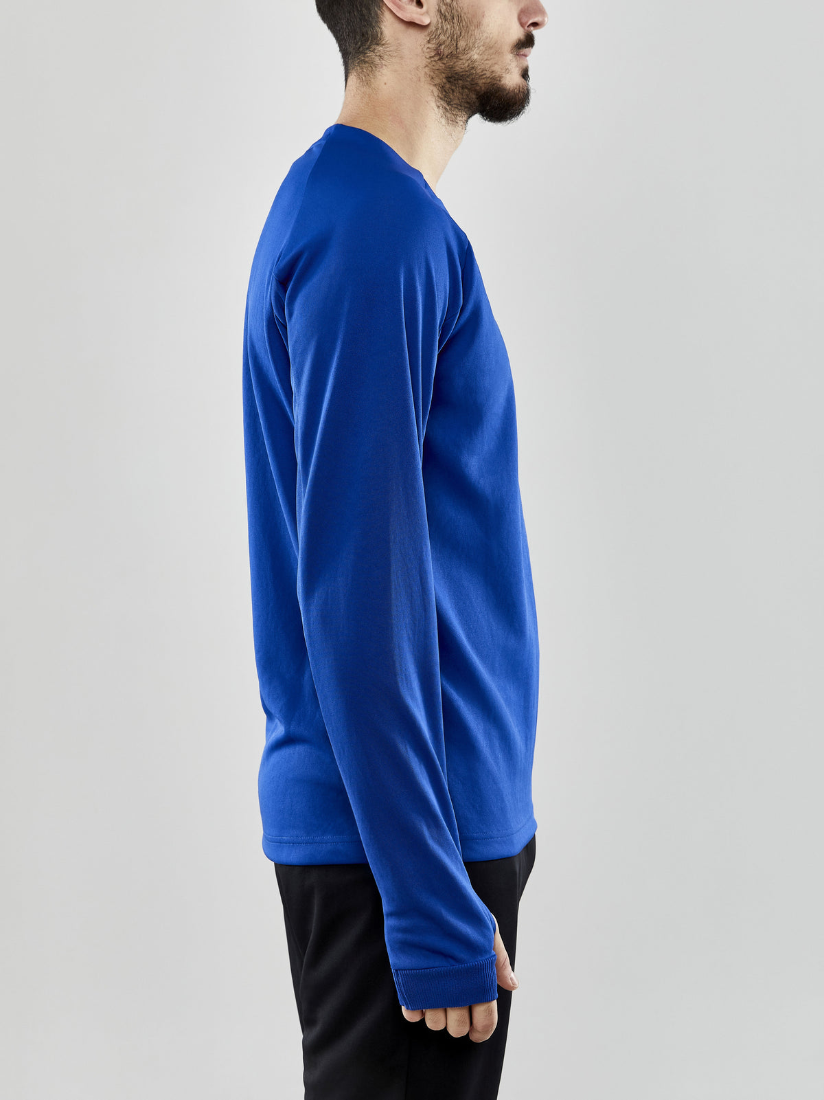 Craft Evolve Crew Neck Herren in Kobaltblau, Detailansicht