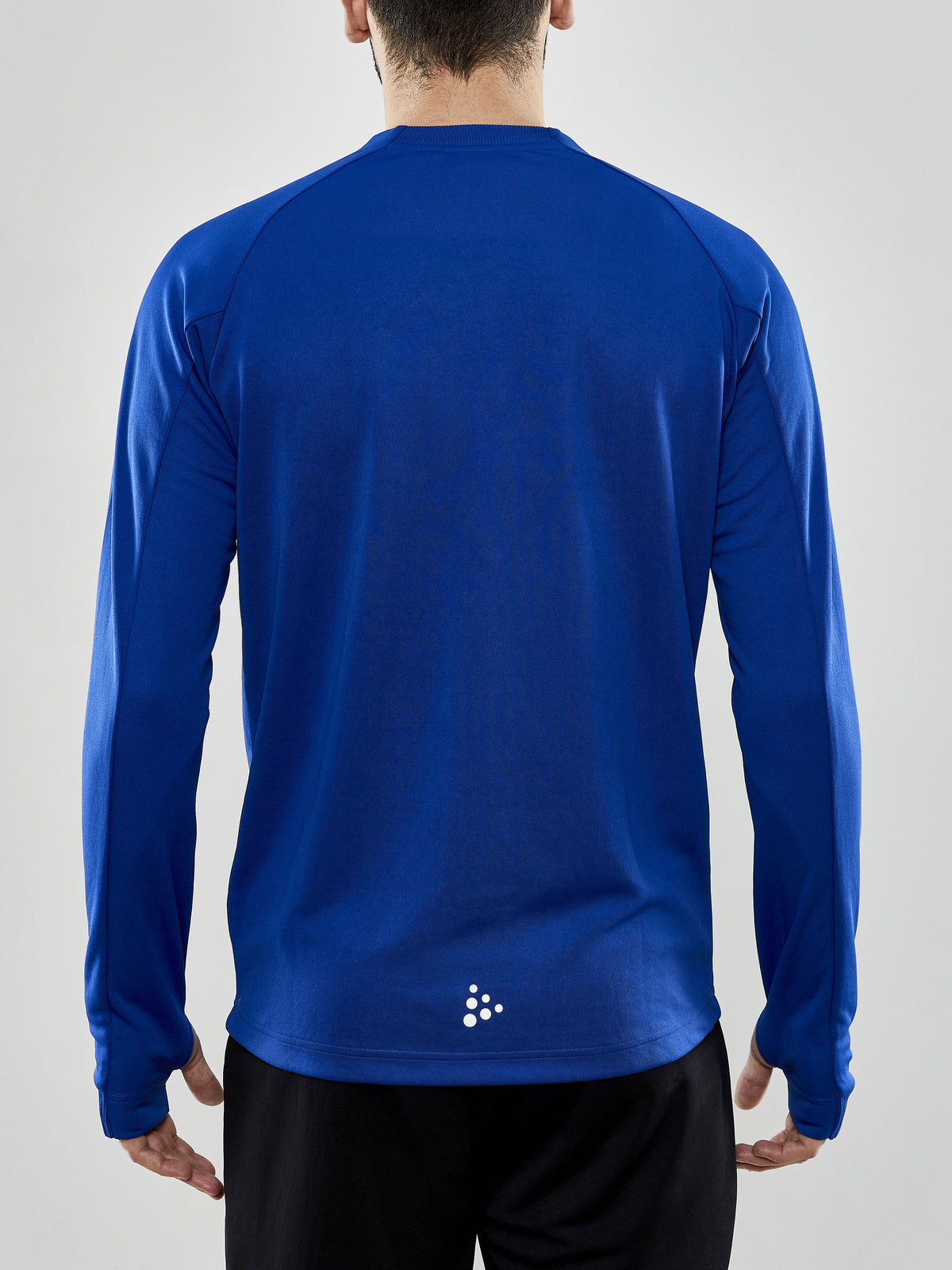 Craft Evolve Crew Neck Herren in Kobaltblau, Detailansicht