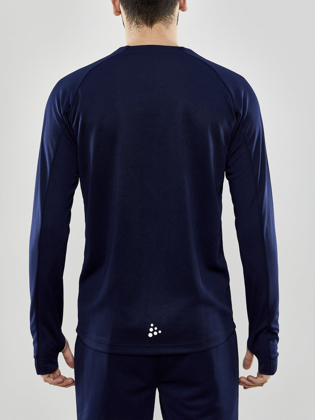 Craft Evolve Crew Neck Herren in Navy, Detailansicht