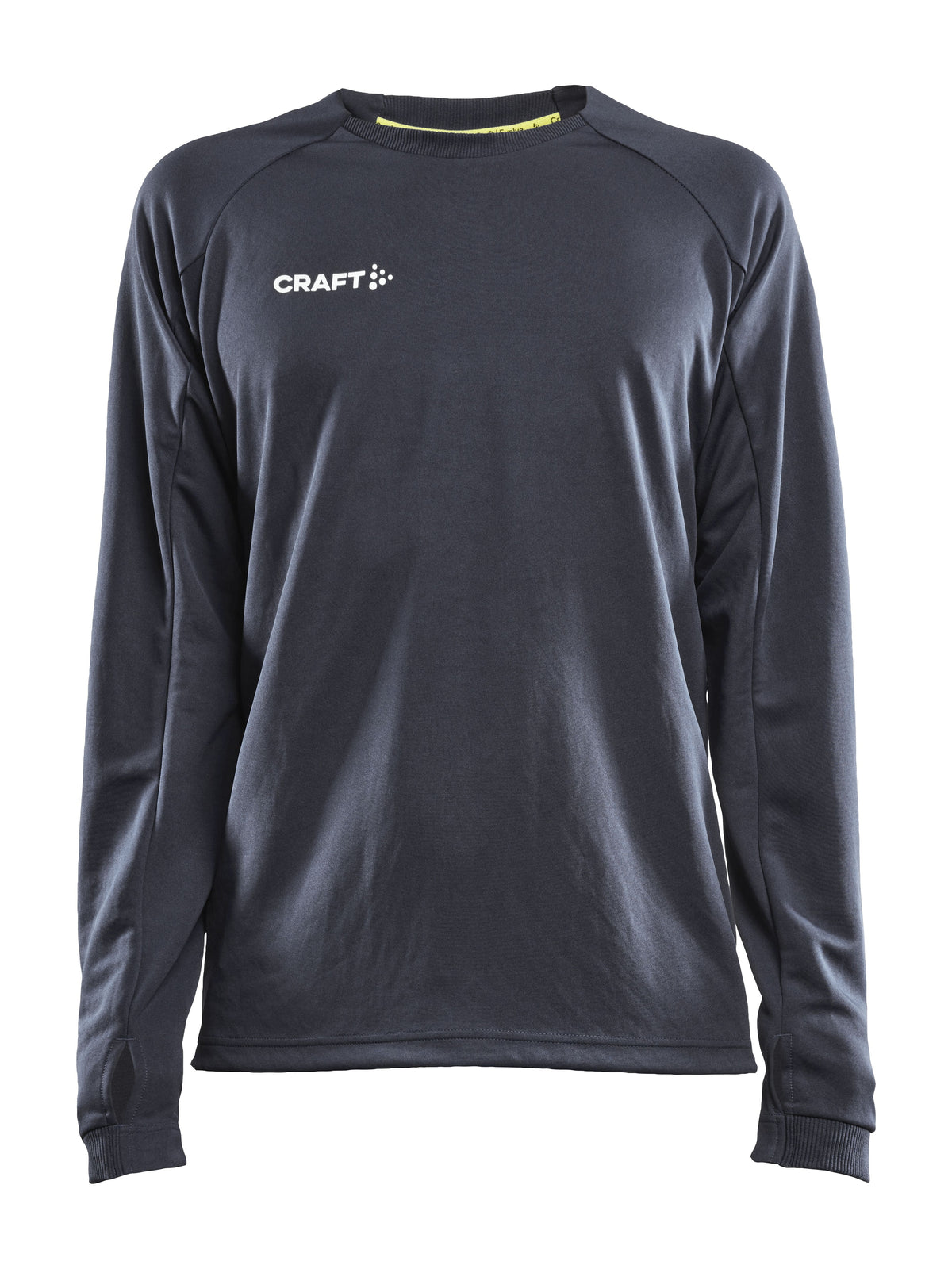 Craft Evolve Crew Neck Herren in Dunkelgrau, Vorderansicht