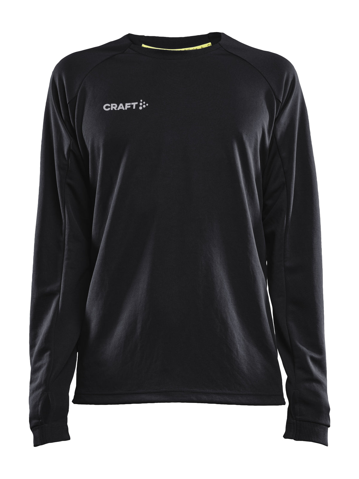 Craft Evolve Crew Neck Herren in Schwarz, Vorderansicht