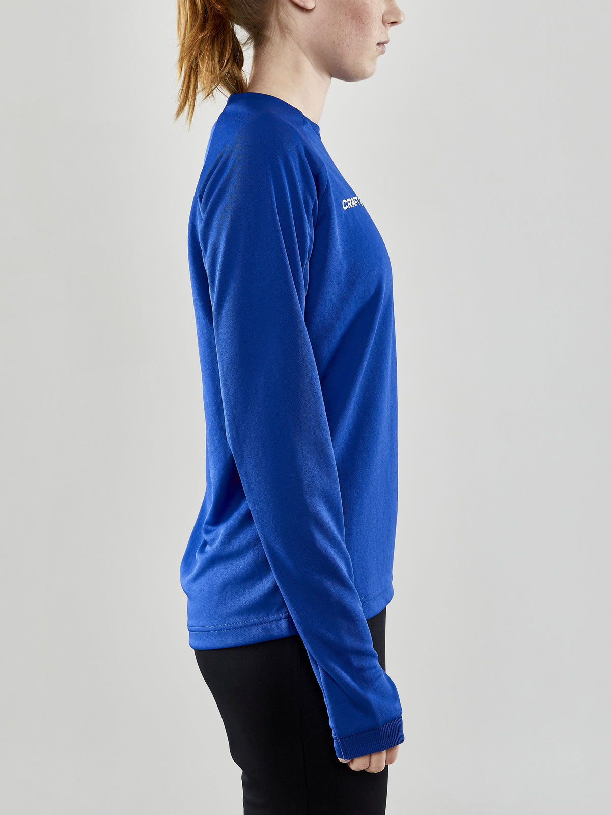 Craft Evolve Crew Neck Damen in Kobaltblau, Detailansicht