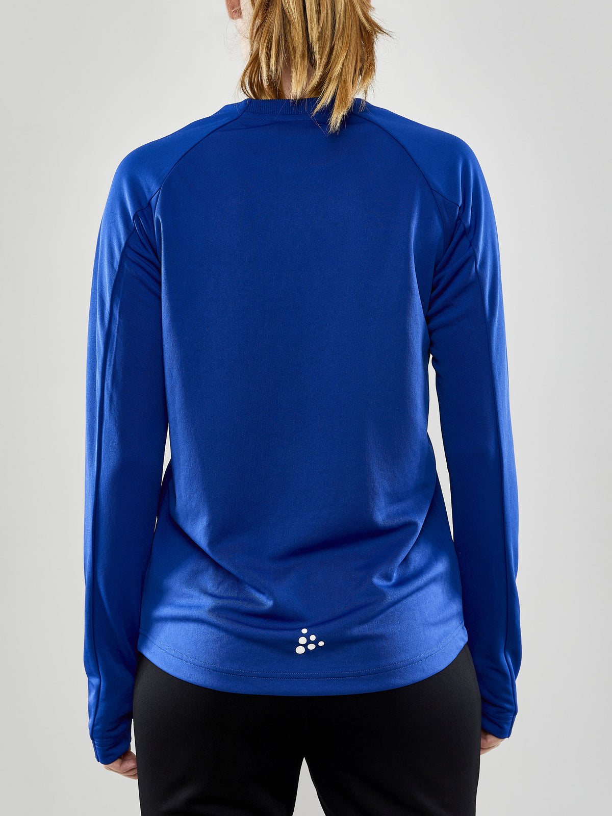 Craft Evolve Crew Neck Damen in Kobaltblau, Detailansicht