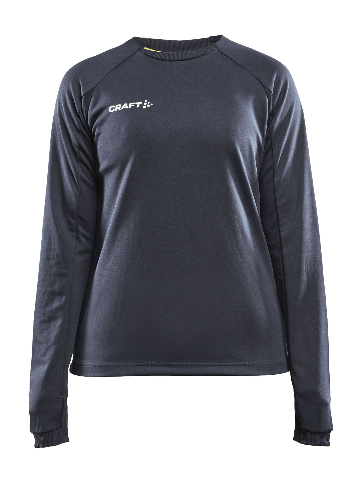 Craft Evolve Crew Neck Damen in Dunkelgrau, Vorderansicht