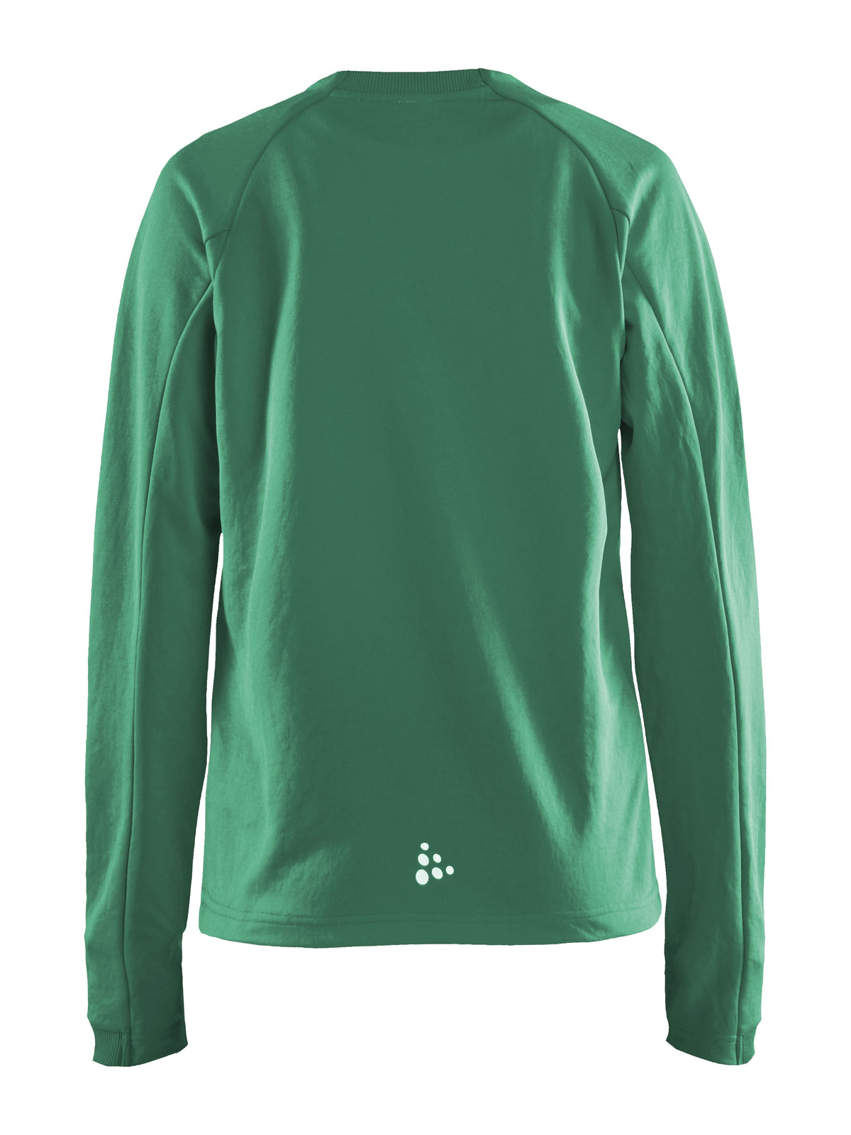 Craft Evolve Crew Neck Junior in Grün, Rückansicht