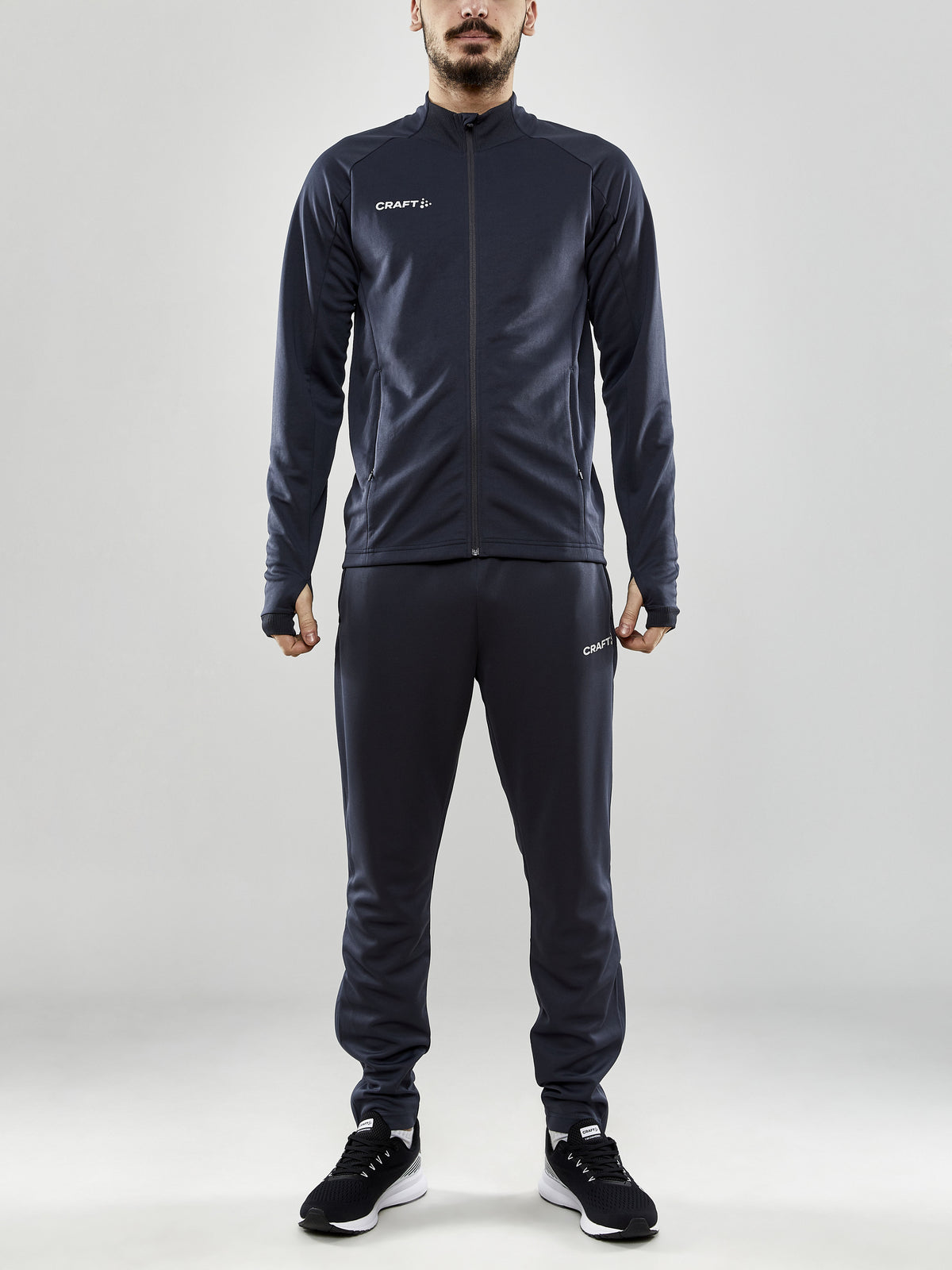 Craft Evolve Pants Herren in Dunkelgrau, Detailansicht