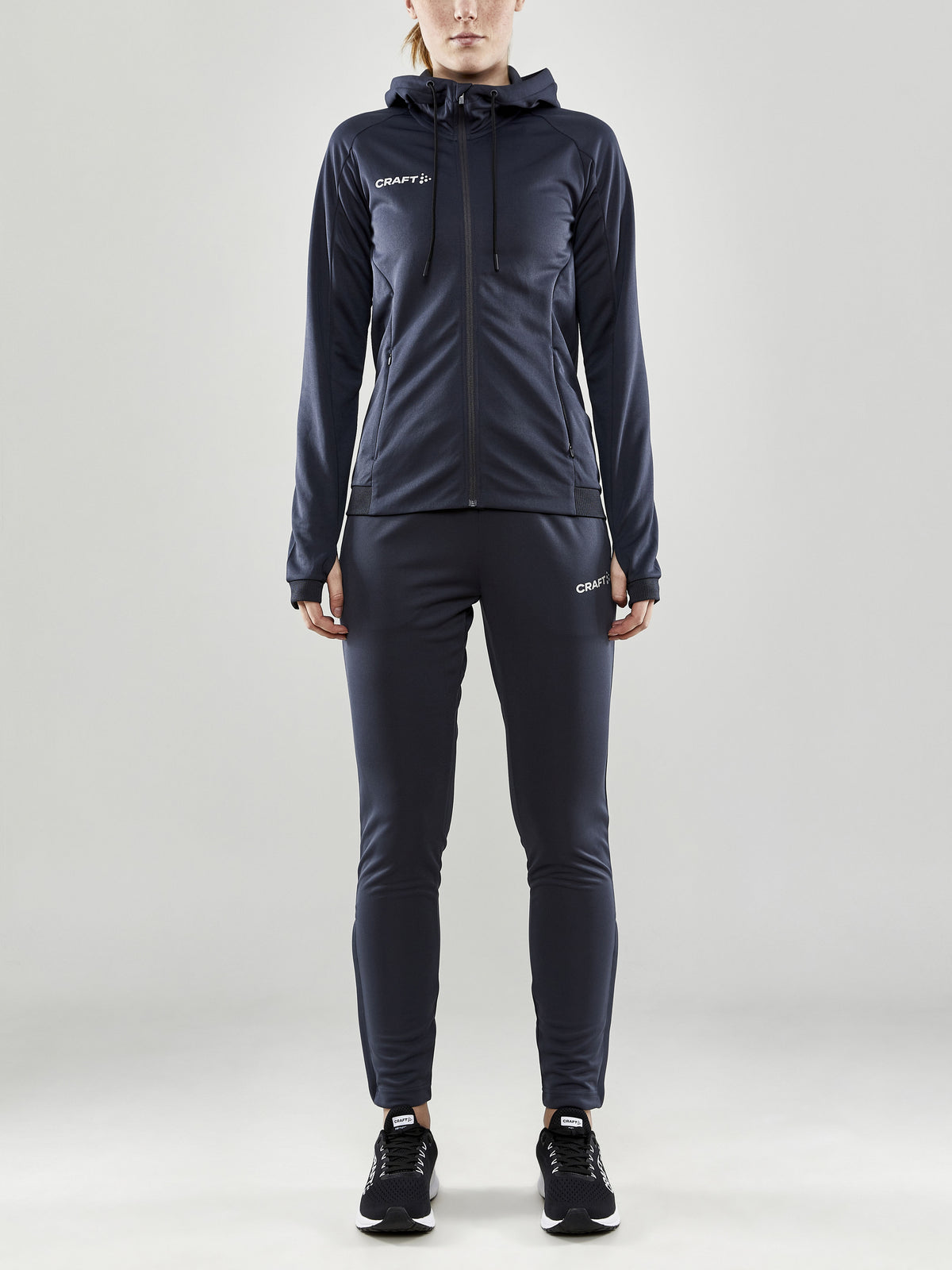Craft Evolve Pants Damen in Dunkelgrau, Detailansicht