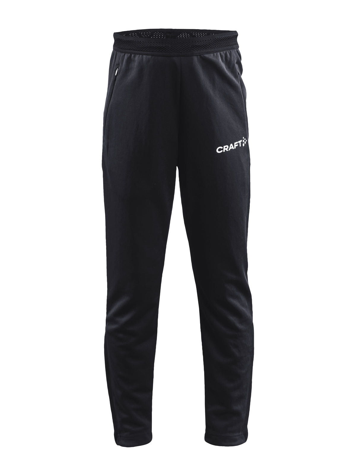 Craft Evolve Pants Junior in Schwarz, Vorderansicht