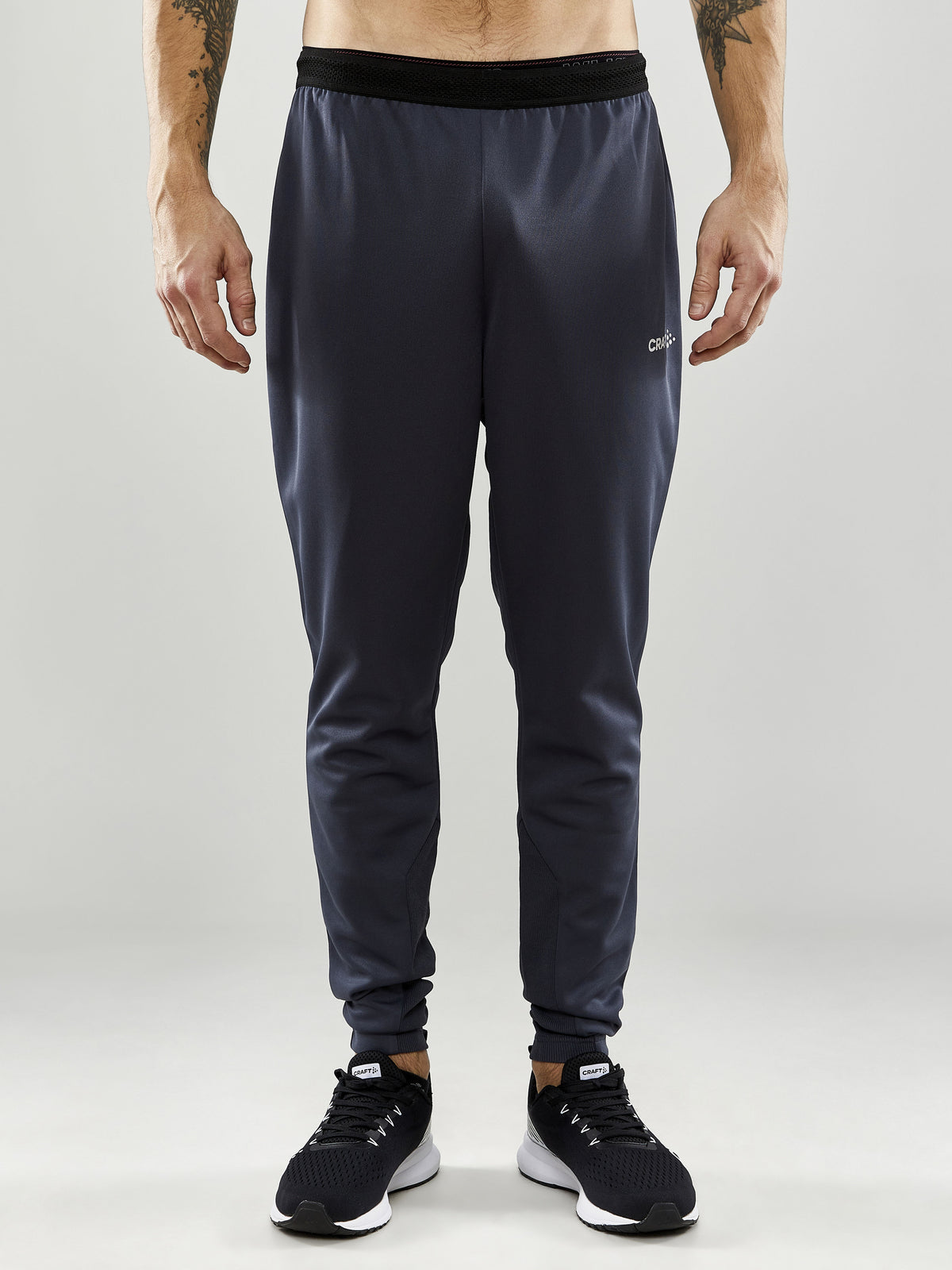 Craft Evolve Slim Pants Herren in Dunkelgrau, Detailansicht