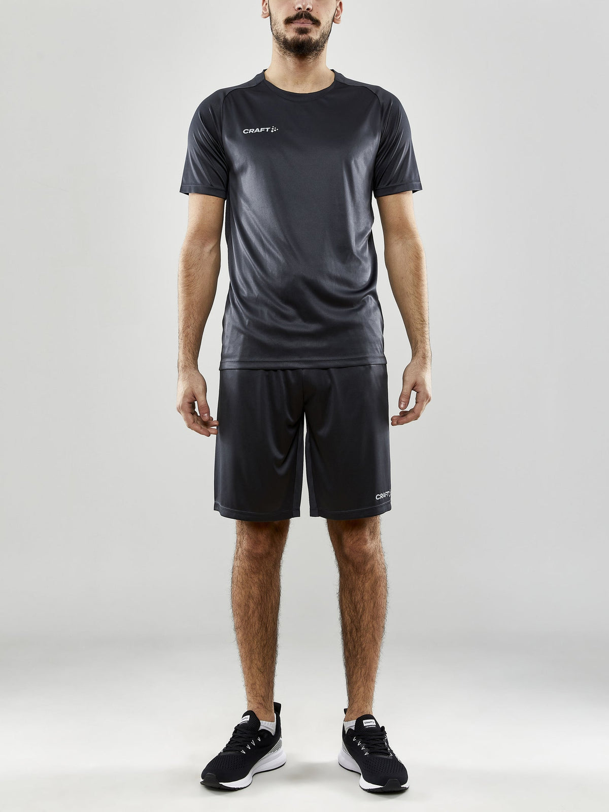 Craft Progress 2.0 Shorts Herren in Dunkelgrau, Detailansicht