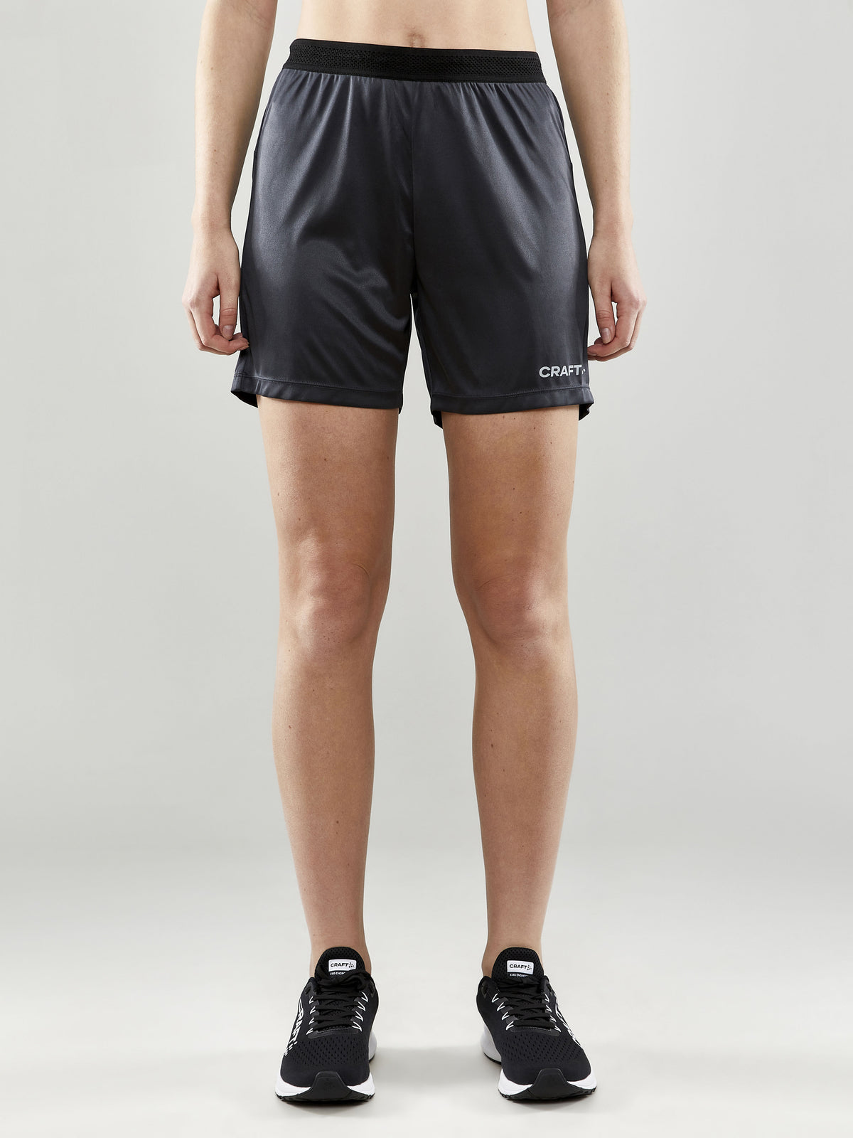 Craft Progress 2.0 Shorts Damen in Dunkelgrau, Detailansicht