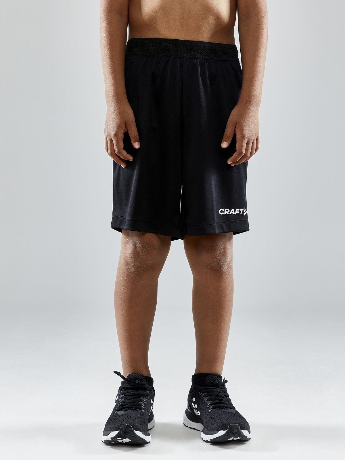 Craft Progress 2.0 Shorts Junior in Schwarz, Detailansicht
