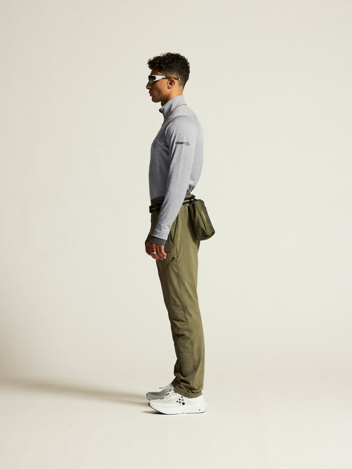 Craft ADV Explore Tech Pants Herren in Oliv, Detailansicht
