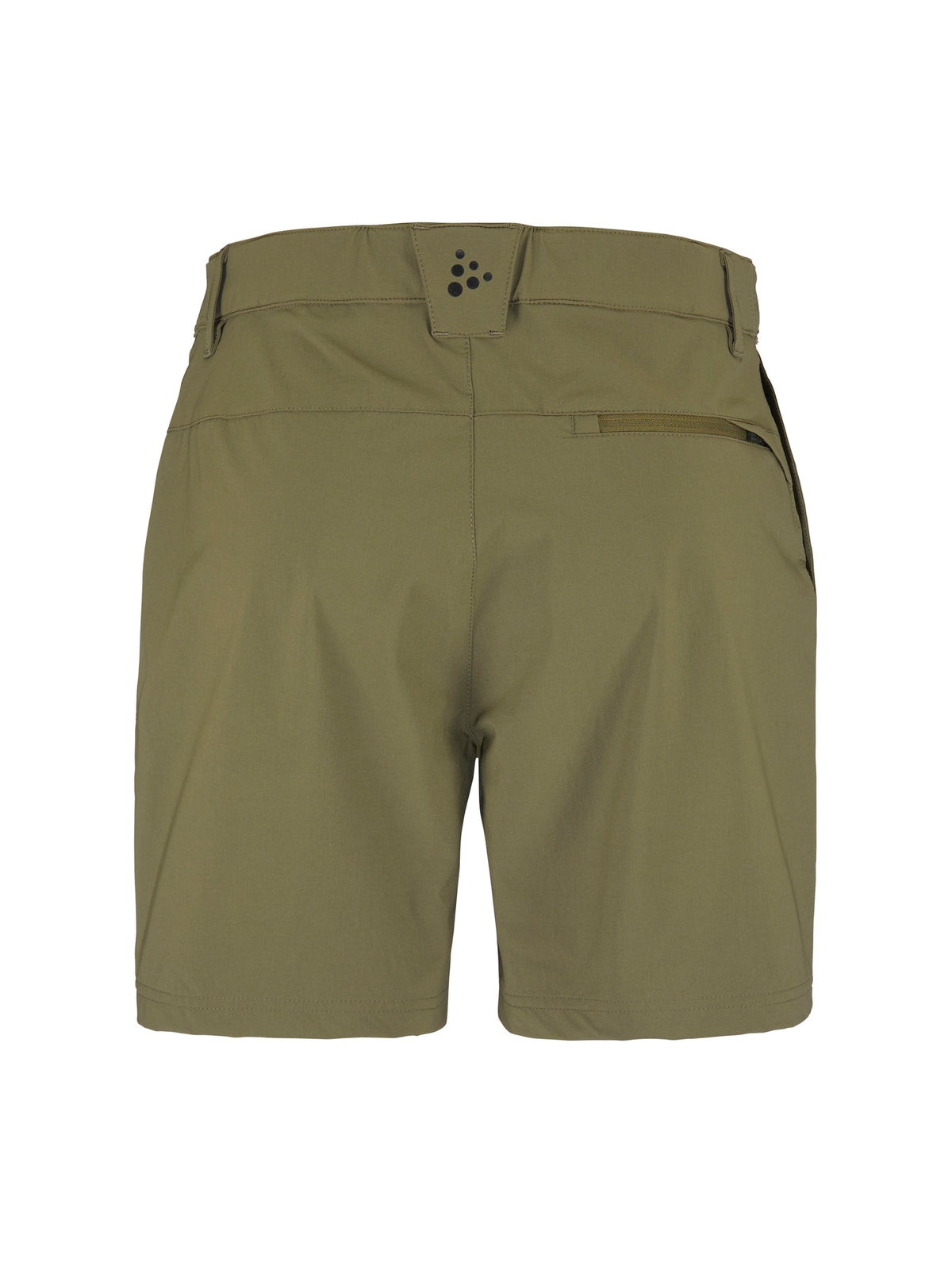 Craft ADV Explore Tech Shorts Damen in Oliv, Rückansicht