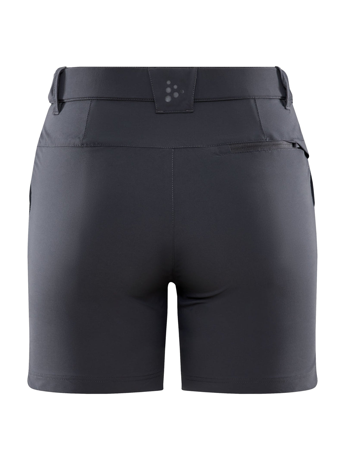 Craft ADV Explore Tech Shorts Damen in Dunkelgrau, Rückansicht