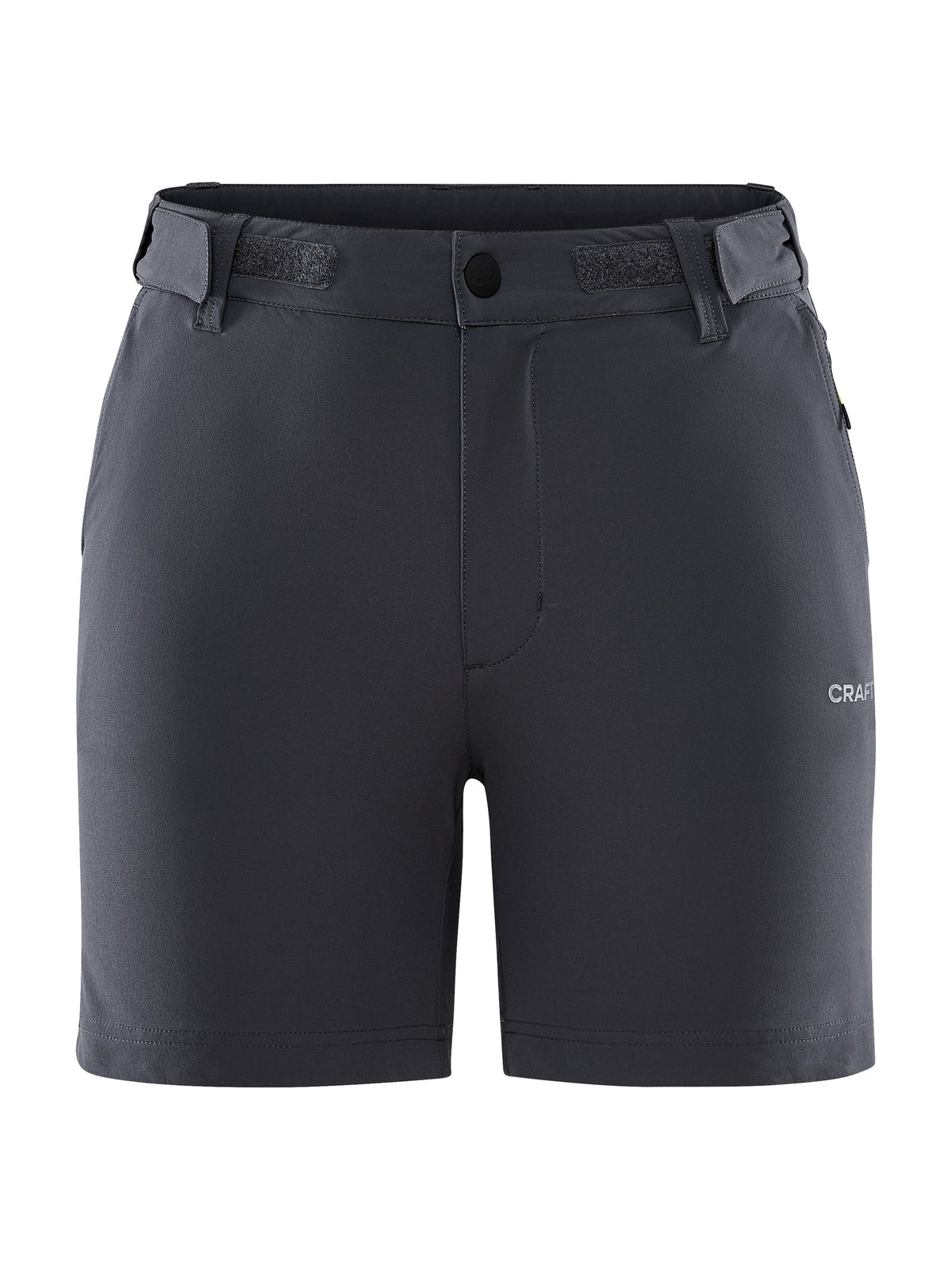 Craft ADV Explore Tech Shorts Damen in Dunkelgrau, Vorderansicht