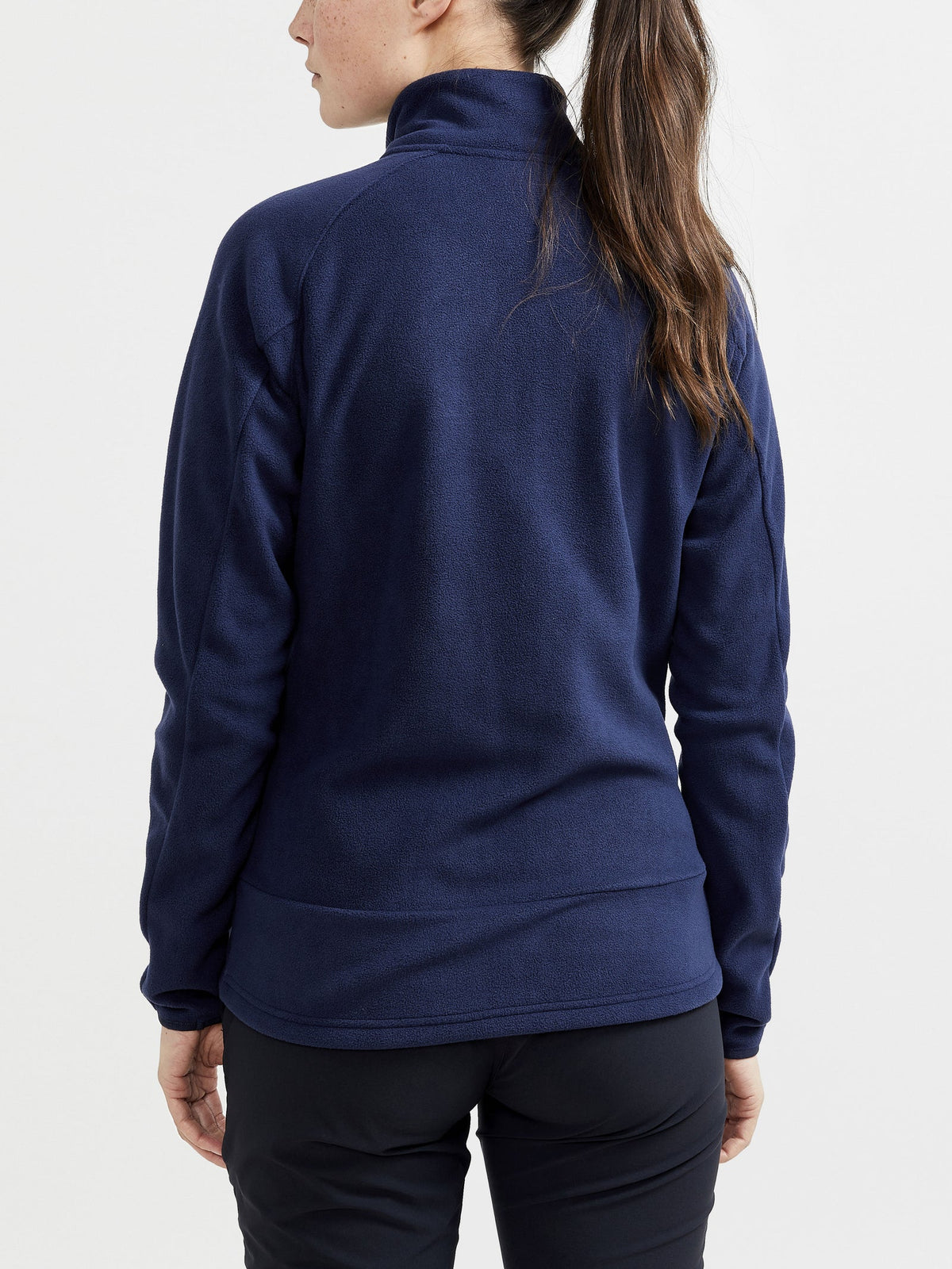 Craft ADV Explore Fleece Midlayer Damen in Dunkelblau, Detailansicht