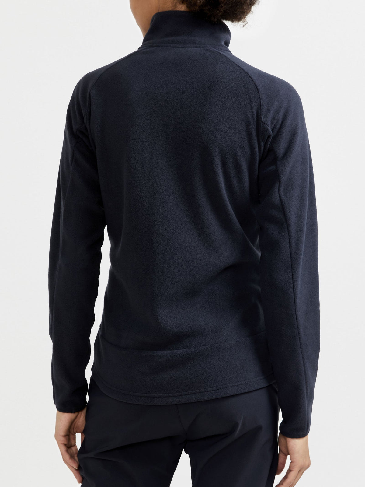 Craft ADV Explore Fleece Midlayer Damen in Schwarz/Anthrazit, Detailansicht