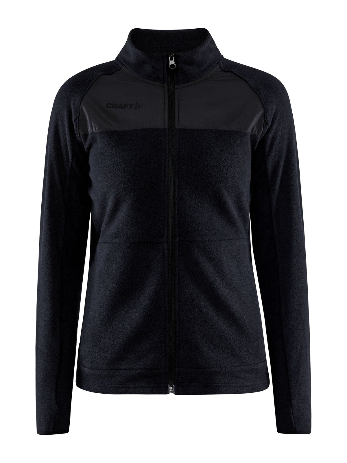 Craft ADV Explore Fleece Midlayer Damen in Schwarz/Anthrazit, Vorderansicht