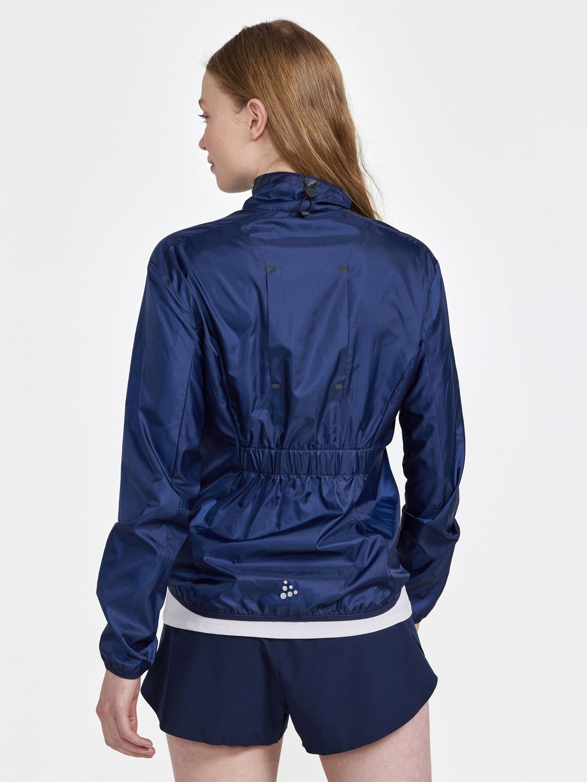 Craft PRO Hypervent Jacket Damen in Dunkelblau, Detailansicht