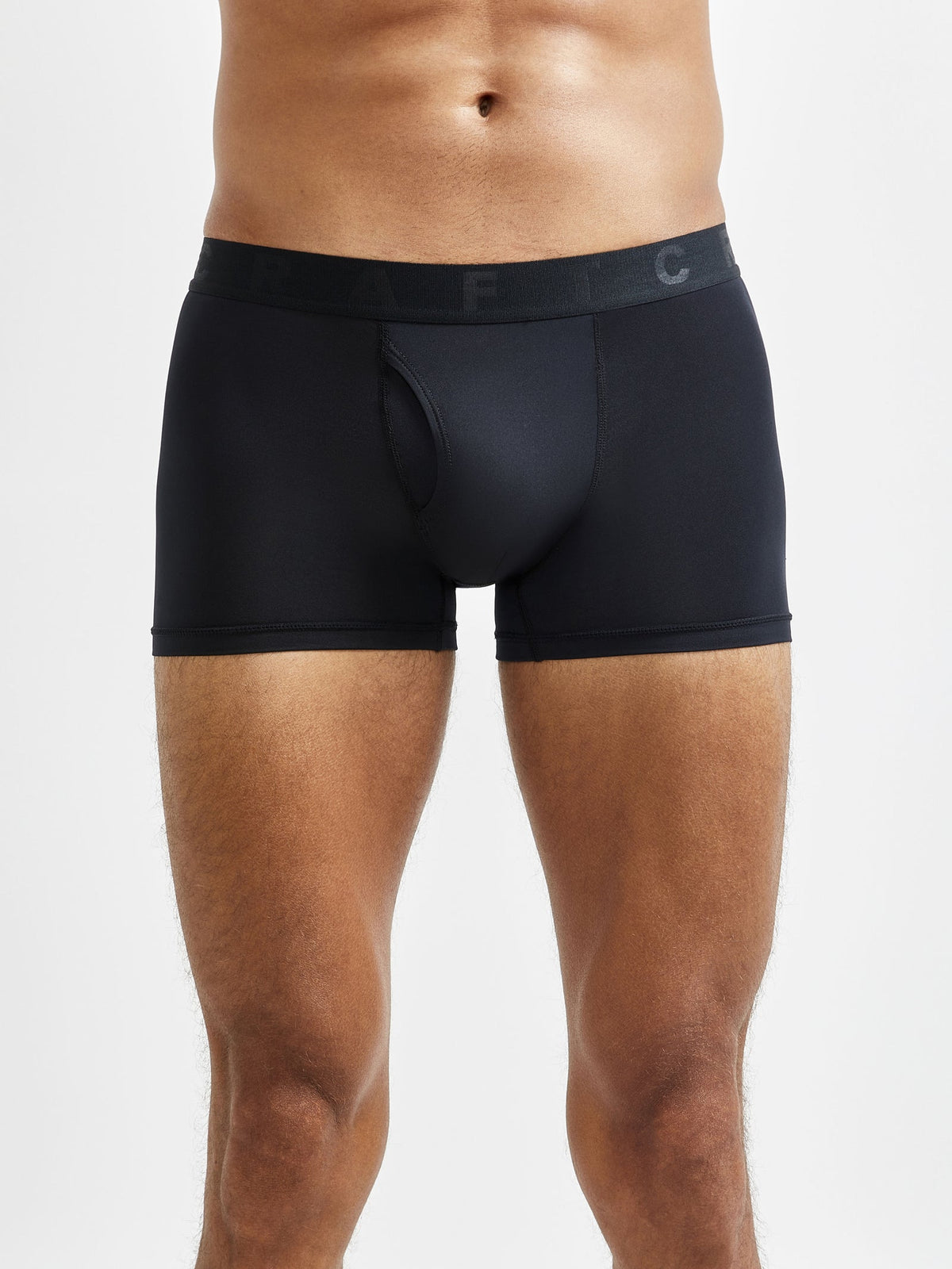 Craft Active Boxer 3-Inch Herren in Schwarz, Detailansicht