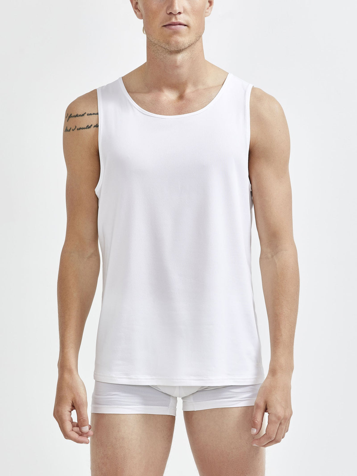 Craft CORE Dry Singlet Herren in Weiss, Detailansicht