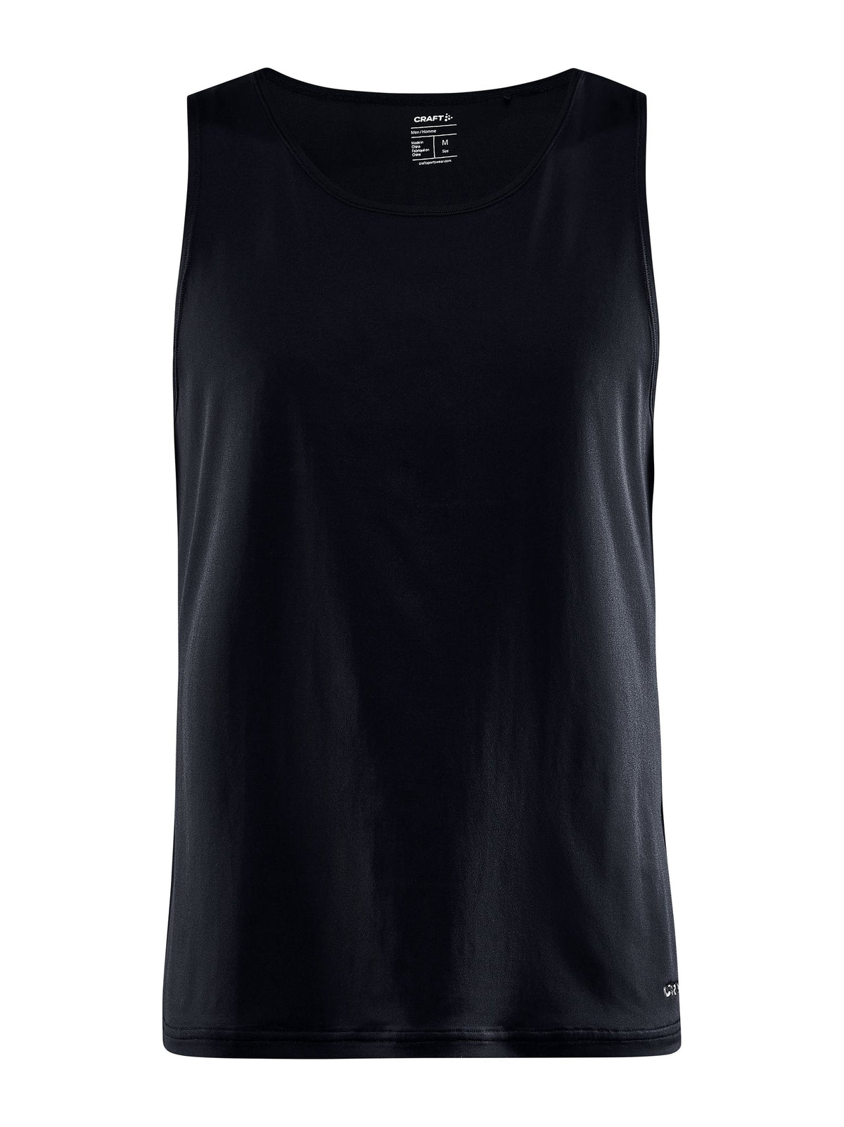 Craft CORE Dry Singlet Herren in Schwarz, Vorderansicht