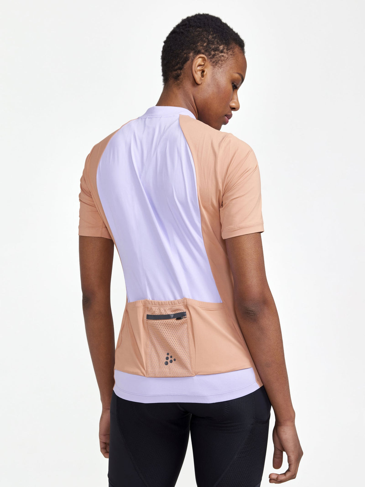 Craft ADV Gravel SS Jersey Damen in Violett, Detailansicht