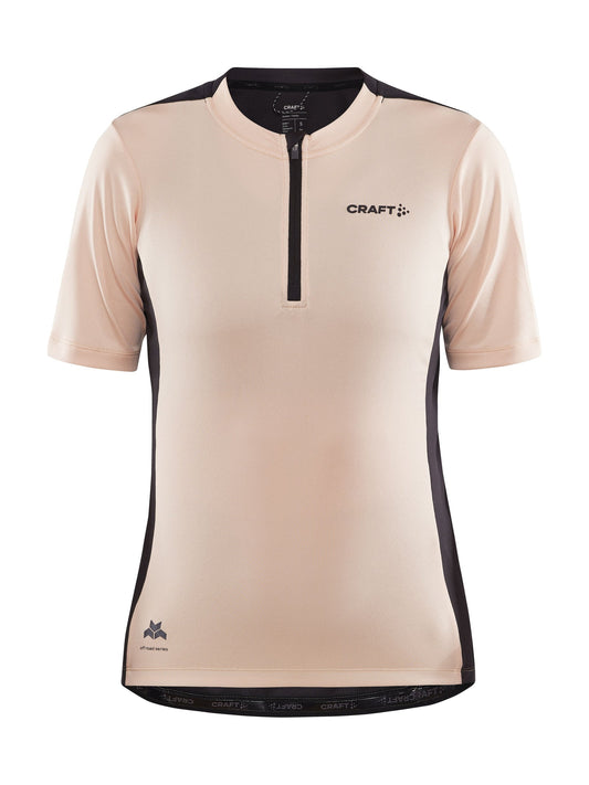 Craft CORE Offroad SS Jersey Damen in Pink, Vorderansicht