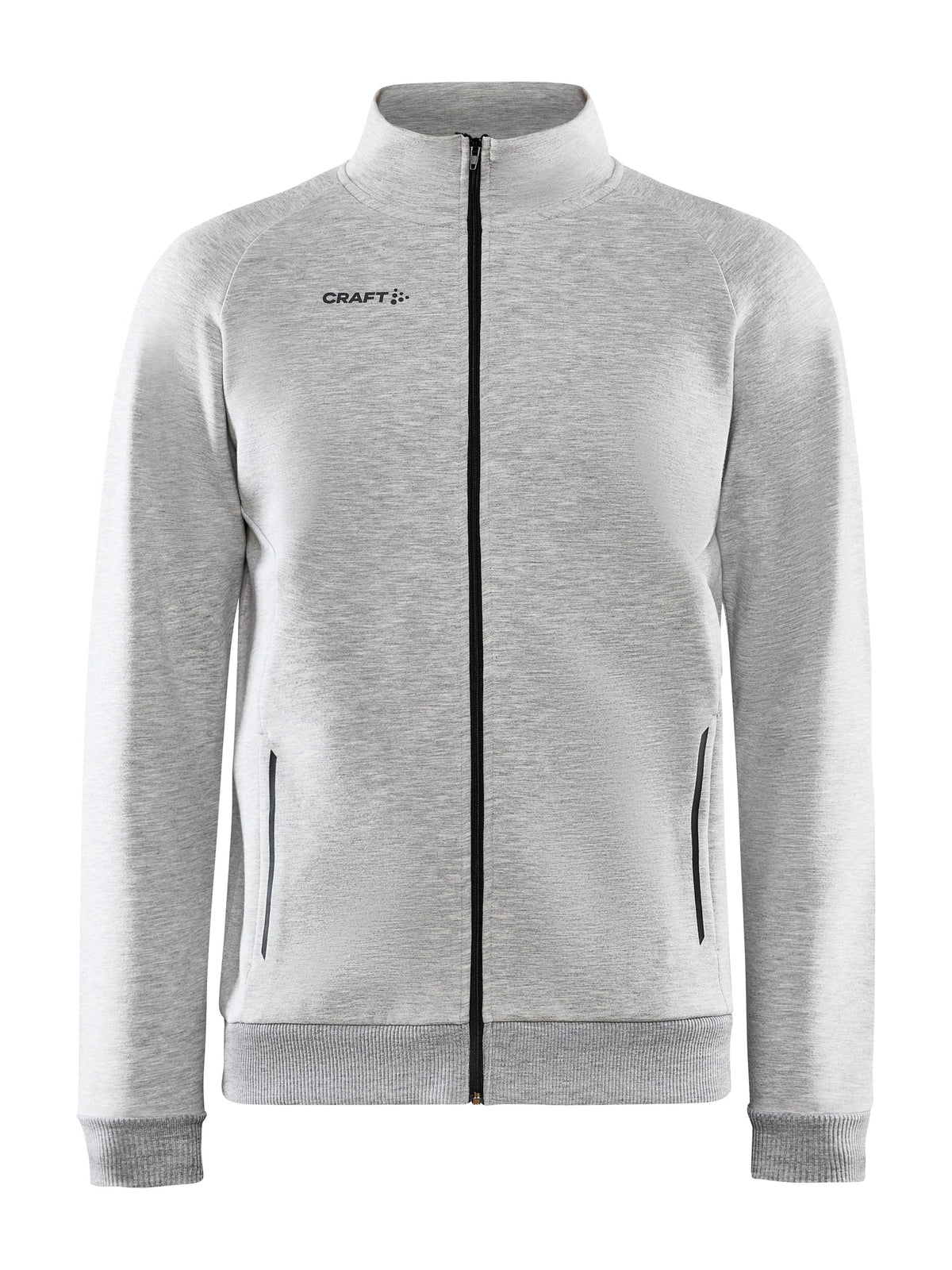 Craft CORE Soul Full Zip Jacket Herren in Grau meliert, Vorderansicht