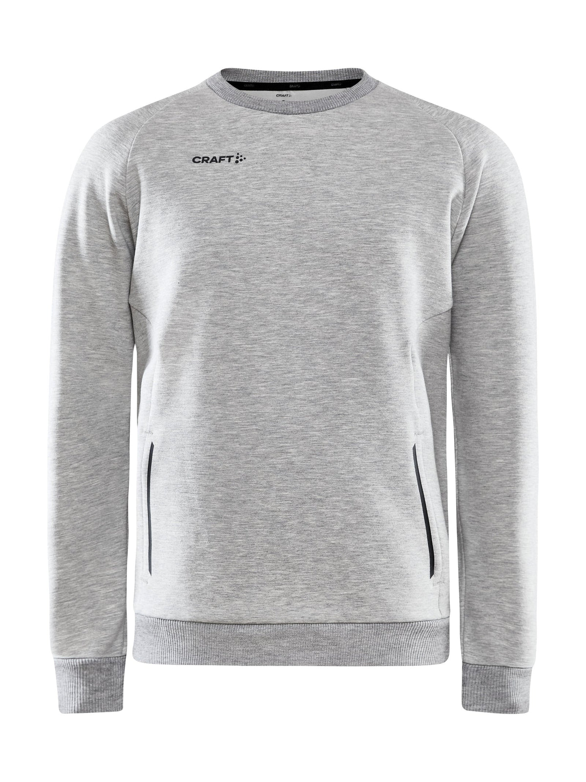 Craft CORE Soul Crew Sweatshirt Herren in Grau meliert, Vorderansicht
