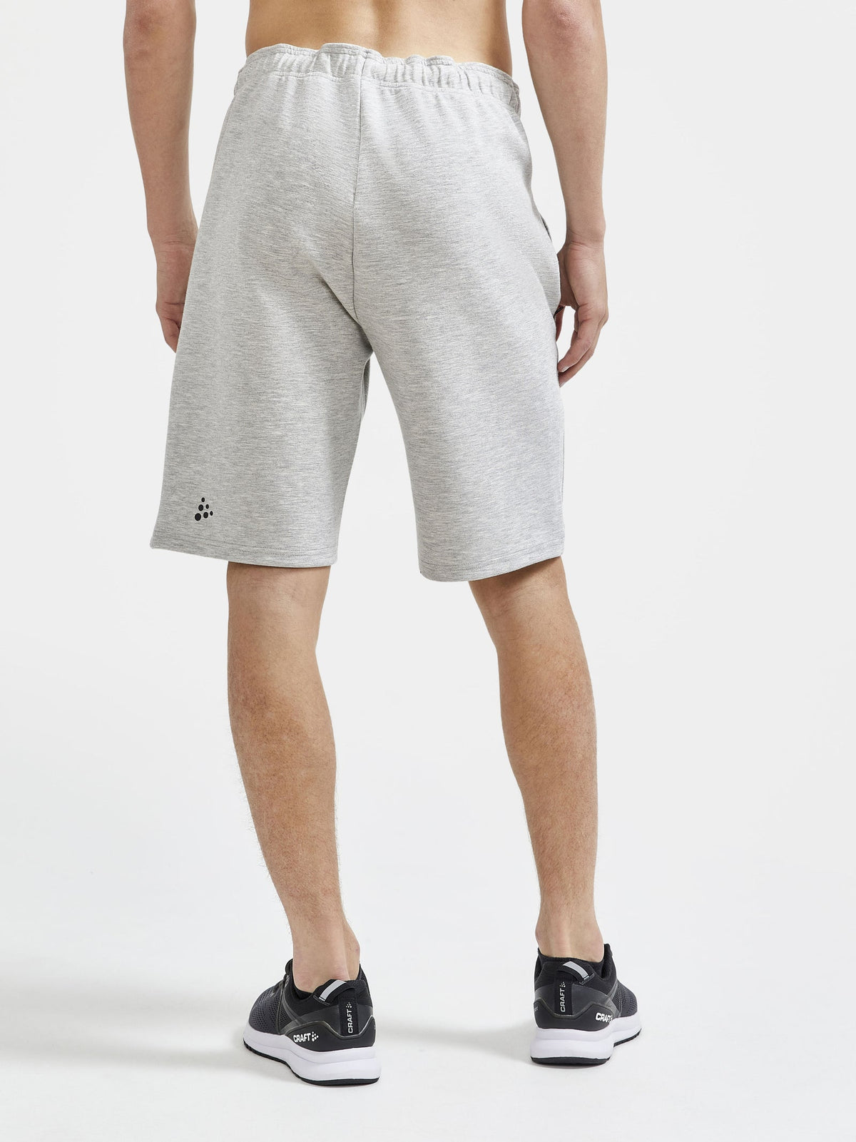 Craft CORE Soul Sweatshorts Herren in Grau meliert, Detailansicht