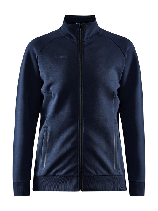 Craft CORE Soul Full Zip Jacket Damen in Dunkelnavy, Vorderansicht