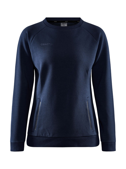 Craft CORE Soul Crew Sweatshirt Damen in Dunkelnavy, Vorderansicht