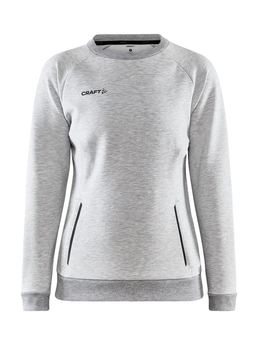 Craft CORE Soul Crew Sweatshirt Damen in Grau meliert, Vorderansicht