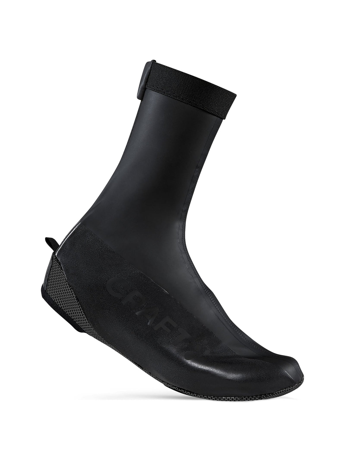 Craft ADV Hydro Peloton Bootie in Schwarz, Vorderansicht