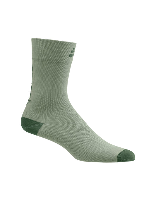 Craft CORE Endur Sock in Grün, Vorderansicht