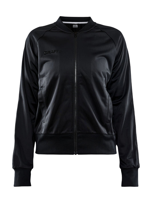 Craft Team WCT Jacket Damen in Schwarz, Vorderansicht