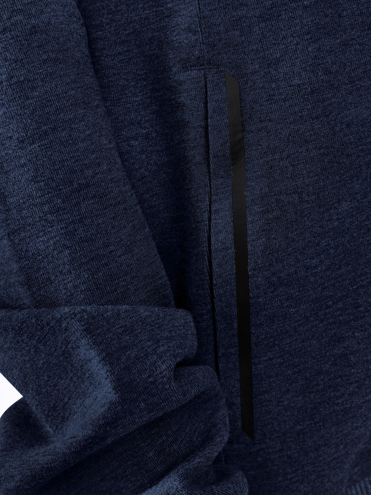 Craft CORE Soul Full Zip Hood Junior in Dunkelnavy, Detailansicht