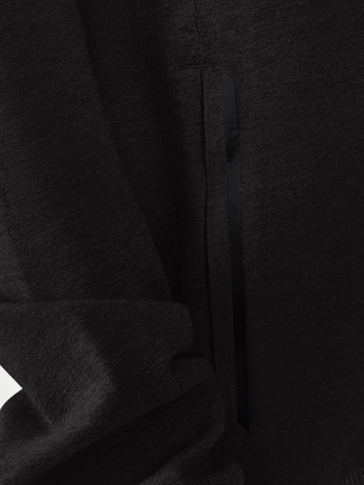 Craft CORE Soul Full Zip Hood Junior in Schwarz, Detailansicht