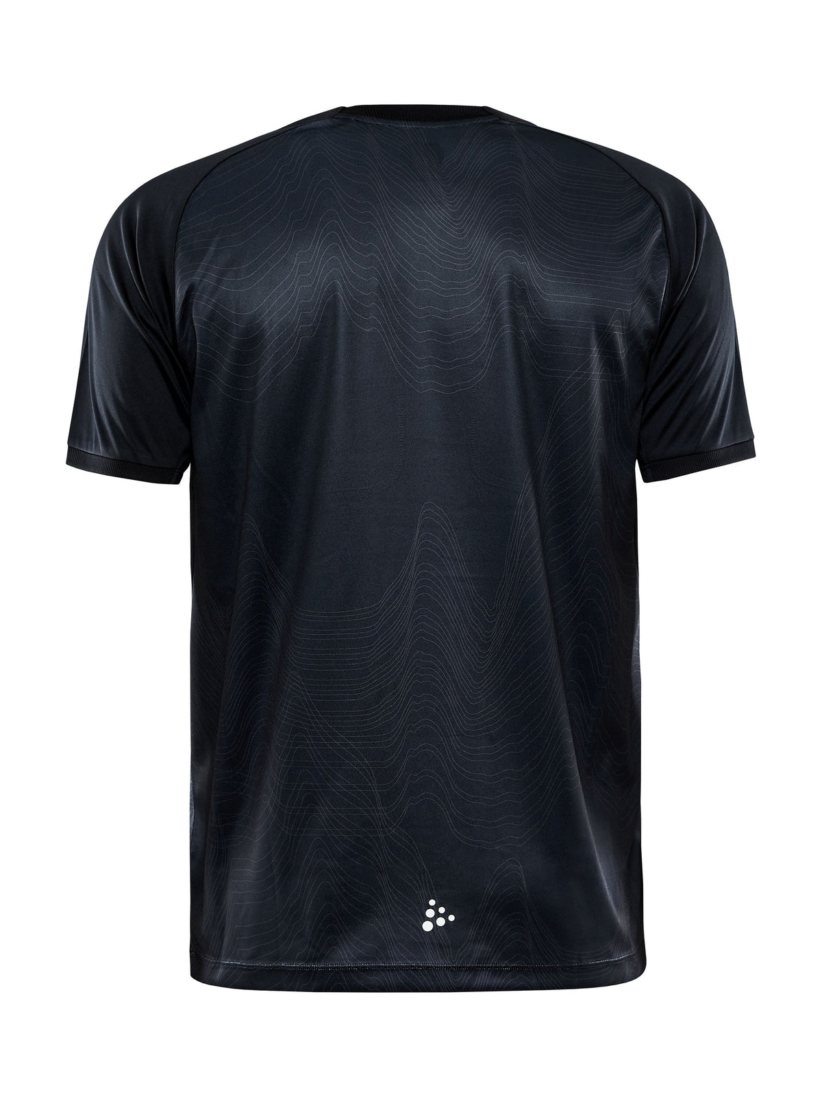 Craft Evolve Referee Jersey Herren in Schwarz, Rückansicht