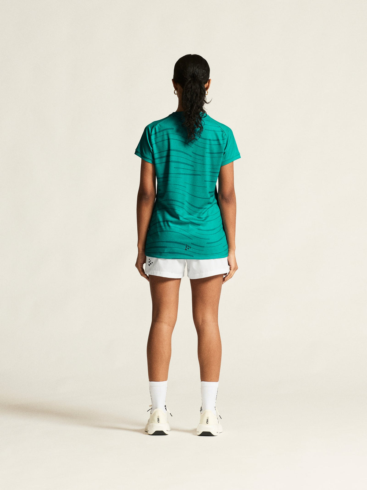 Craft Evolve Referee Jersey Damen in Türkisgrün, Detailansicht