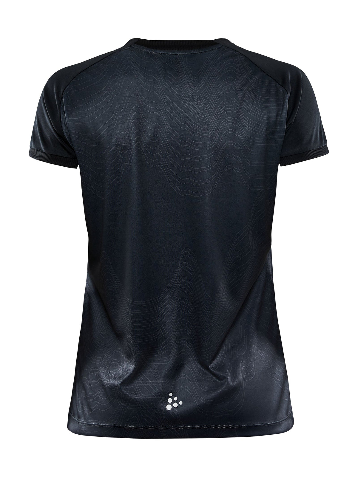 Craft Evolve Referee Jersey Damen in Schwarz, Rückansicht